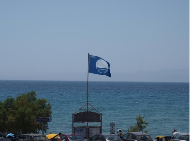 Οι  Γαλάζιες σημαίες στο Δήμο Μονεμβασίας