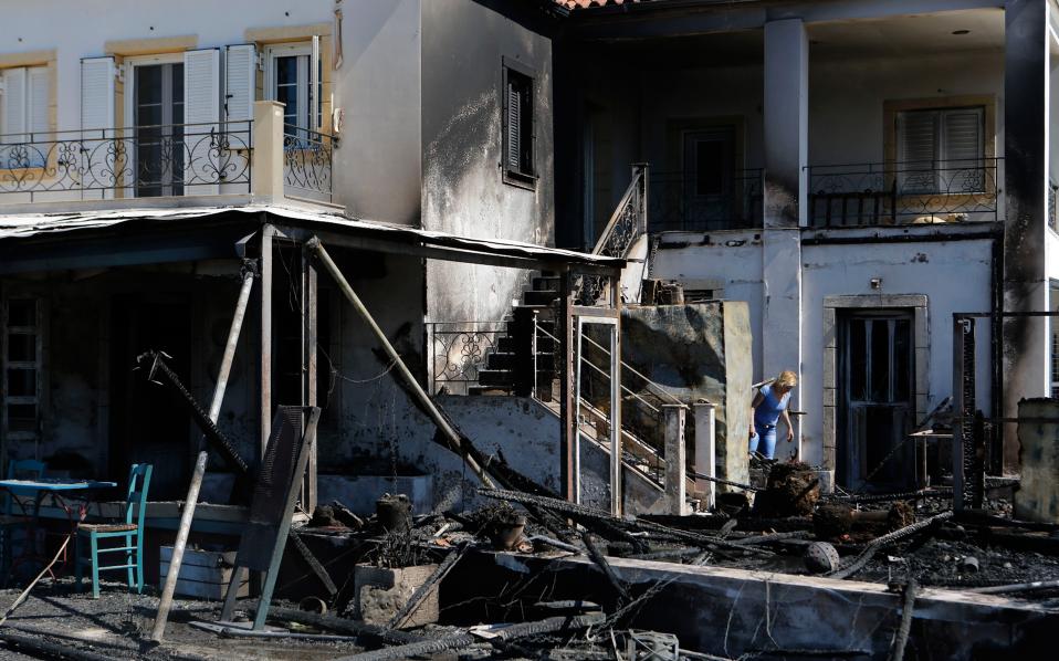 Οικονομική ενίσχυση  στους πληγέντες  από την καταστροφική πυρκαγιά στη Νεάπολη