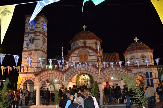 Λαμπρός εορτασμός του Αγίου Νεκταρίου στη Συκέα Λακωνίας