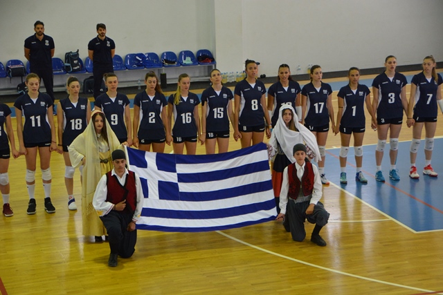 Φιλικός αγώνας Εθνικών ομάδων Γυναικών Βόλεϋ Ελλάδος Ρουμανίας, στους Μολάους