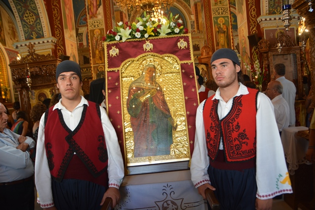 Με Βυζαντινή μεγαλοπρέπεια η εορτή της Αγία Παρασκευής στους Μολάους Λακωνίας