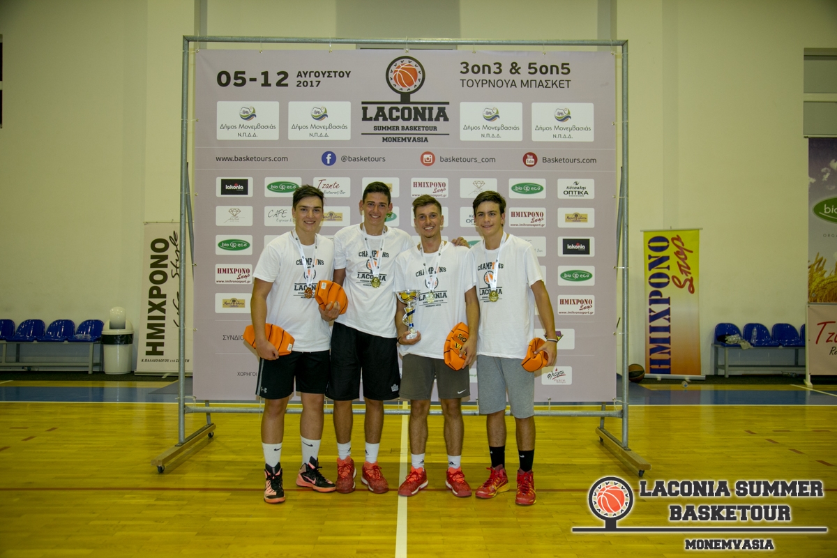 Με τους αγώνες 3on3 πραγματοποιήθηκε η έναρξη του 2ου Laconia Summer Basketour